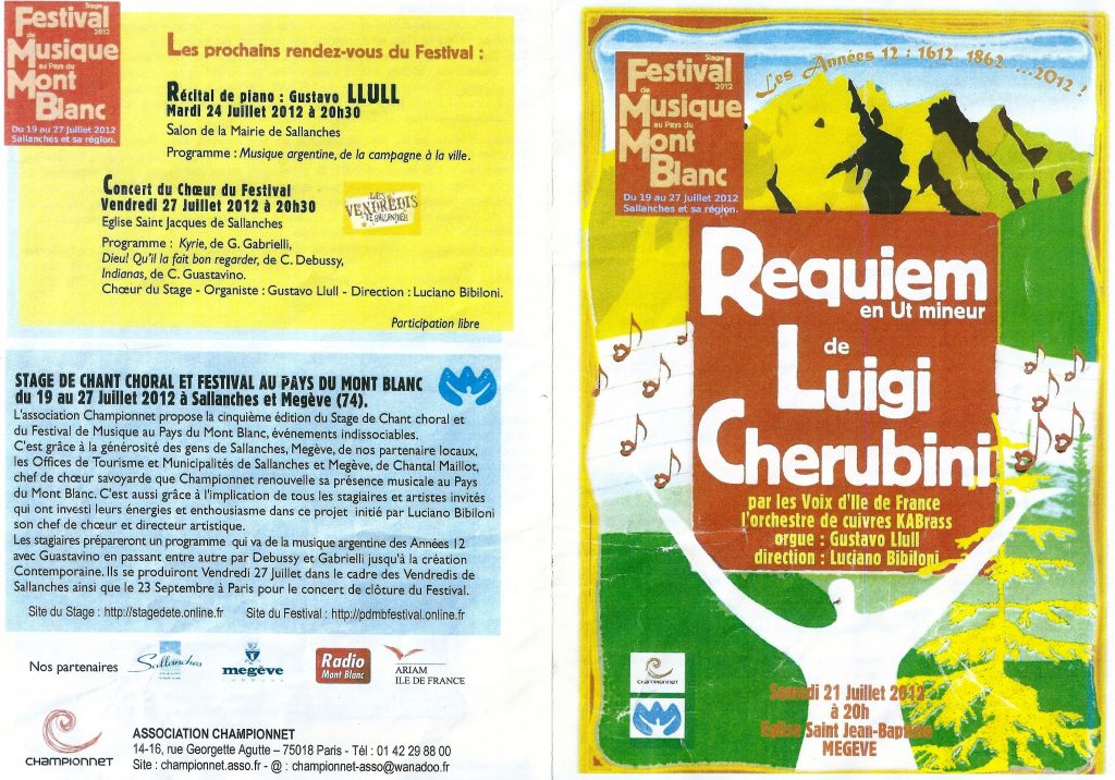 Flyer concert 21-7-2012