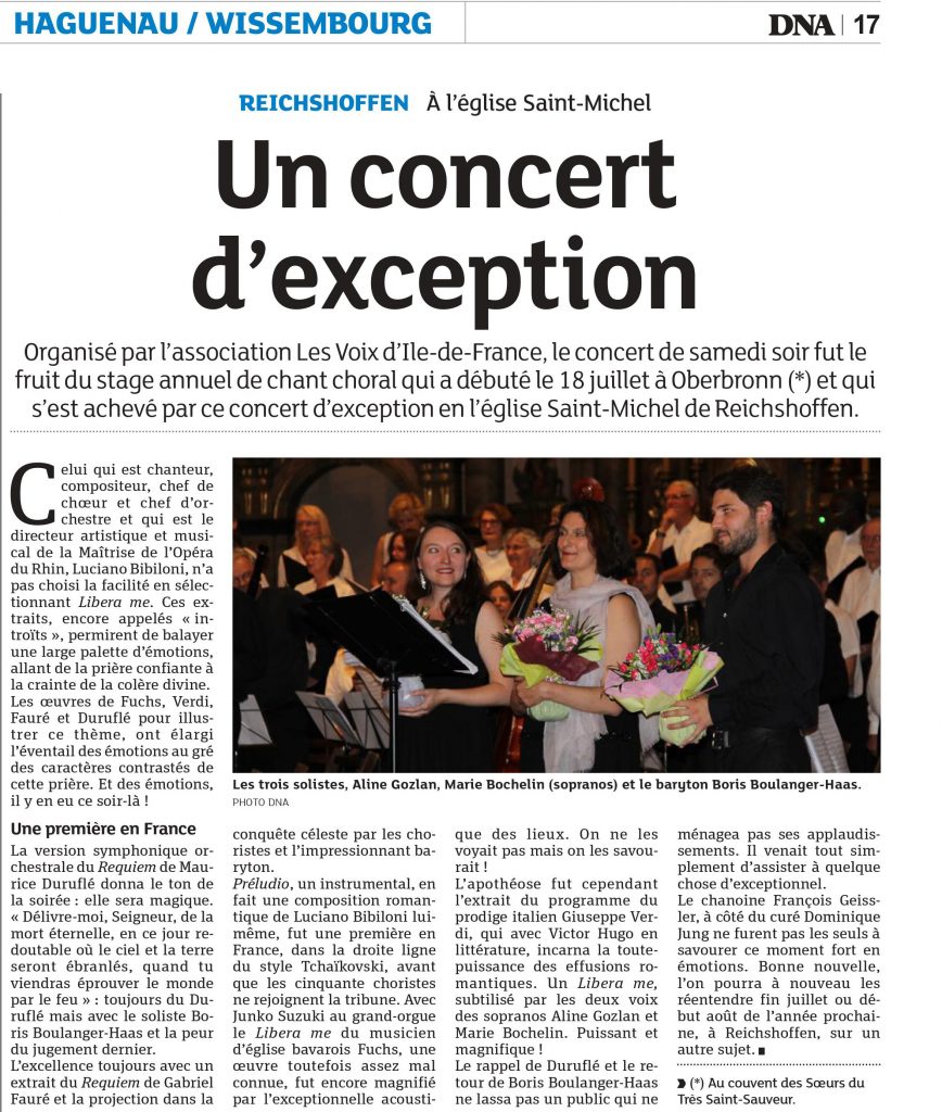 Presse Concert 2015
