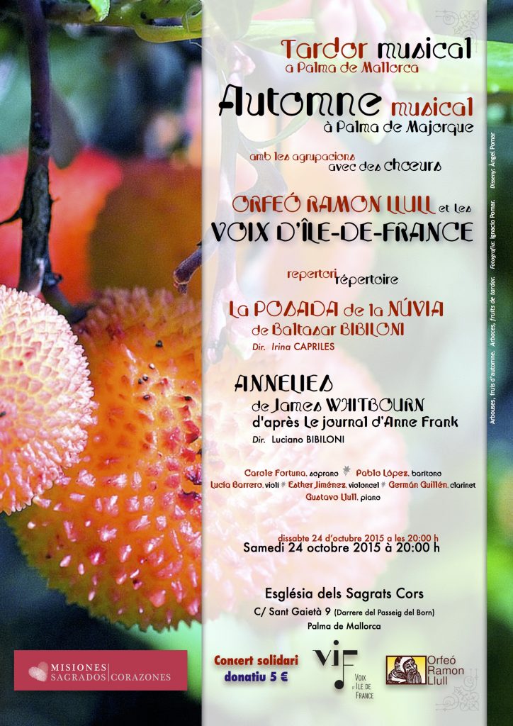 Affiche Majorque 24-10-2015
