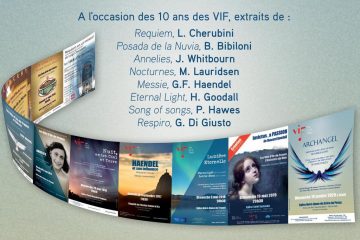 Extrait de l'affiche concert des 10 ans