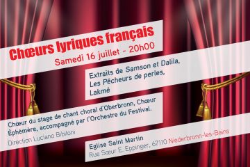 Programme concert de clôture