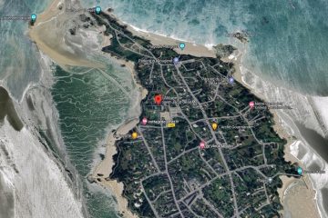 Vue aérienne St Jacut de la Mer